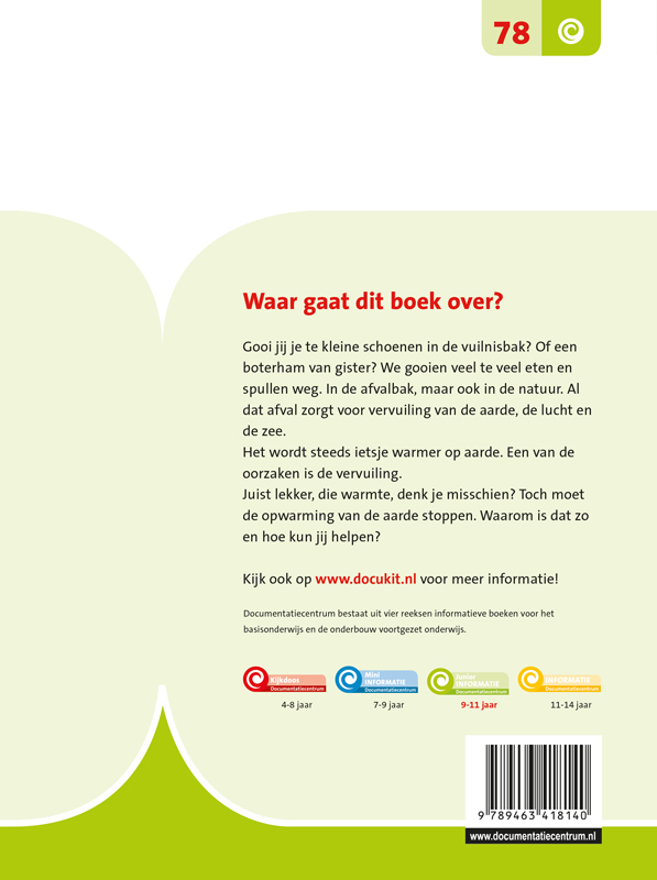 Achterkant van Duurzaamheid