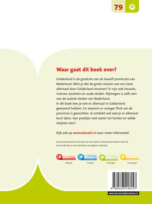Achterkant van Provincie Gelderland