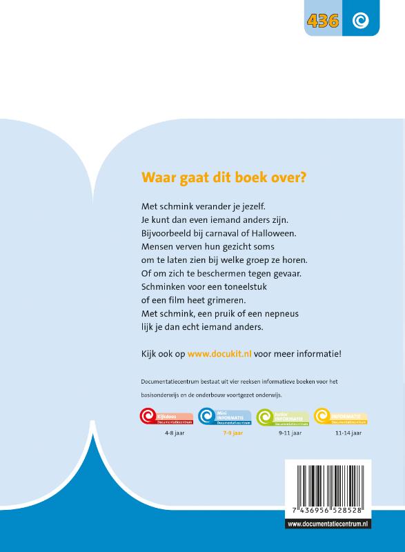 Achterkant van Schminken