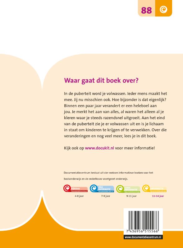 Achterkant van Puberteit