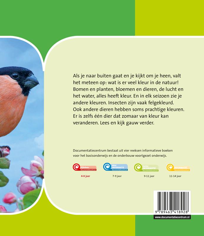 Achterkant van Kleur in de natuur
