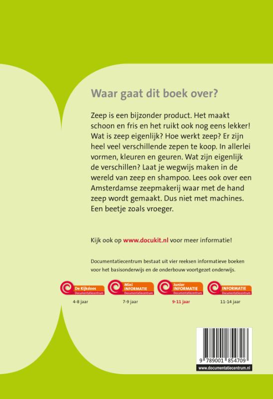 Achterkant van Zeep