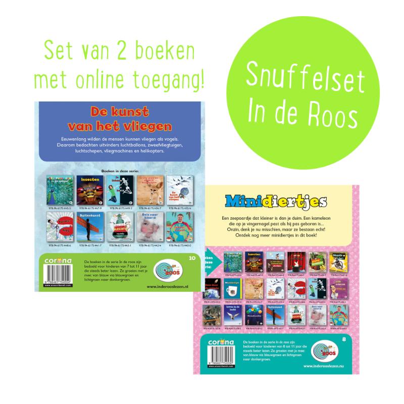 Achterkant van Snuffelset In de Roos