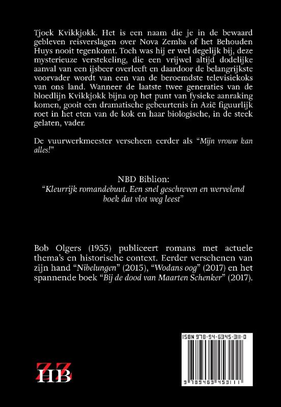 Achterkant van De vuuwerkmeester