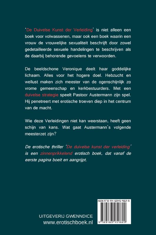 Achterkant van De Duivelse kunst der Verleiding