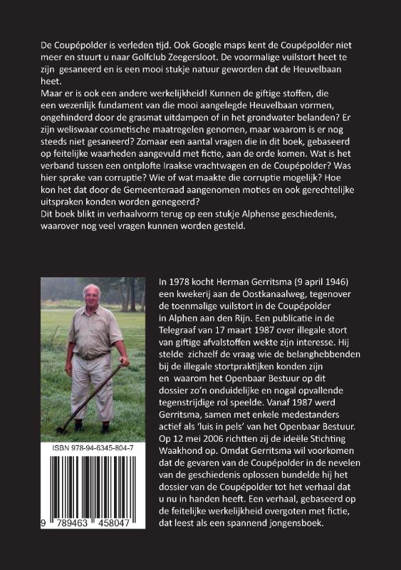 Achterkant van Gifbelt Coupépolder