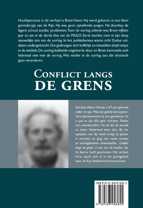 Achterkant van Conflict langs de grens