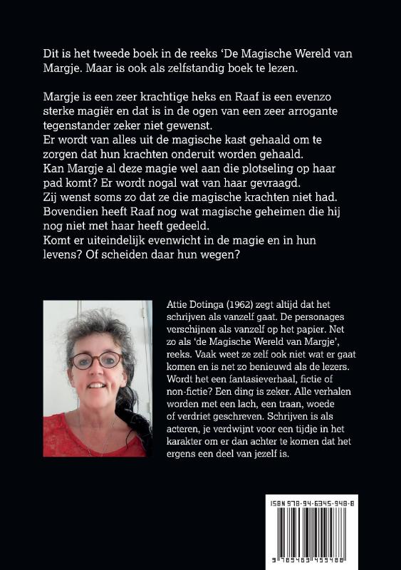 Achterkant van De Magische Wereld van Margje