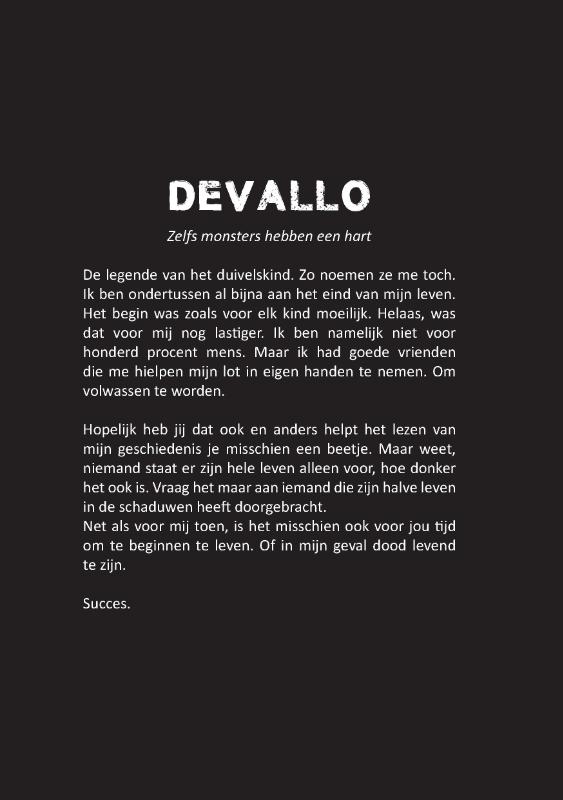 Achterkant van Levend dood