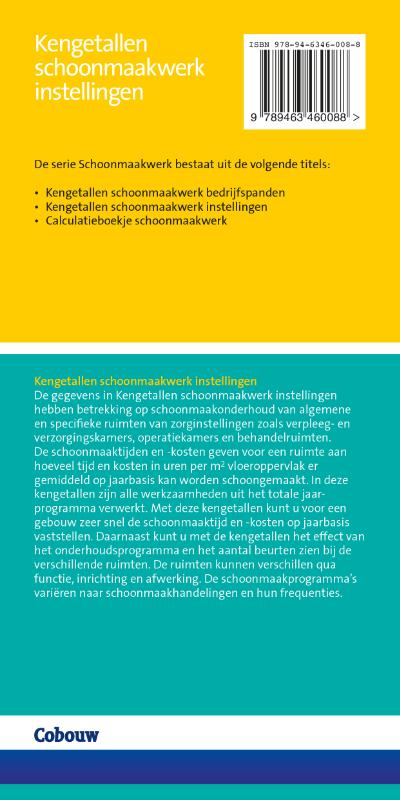 Achterkant van Kengetallen Schoonmaakwerk instellingen 2018