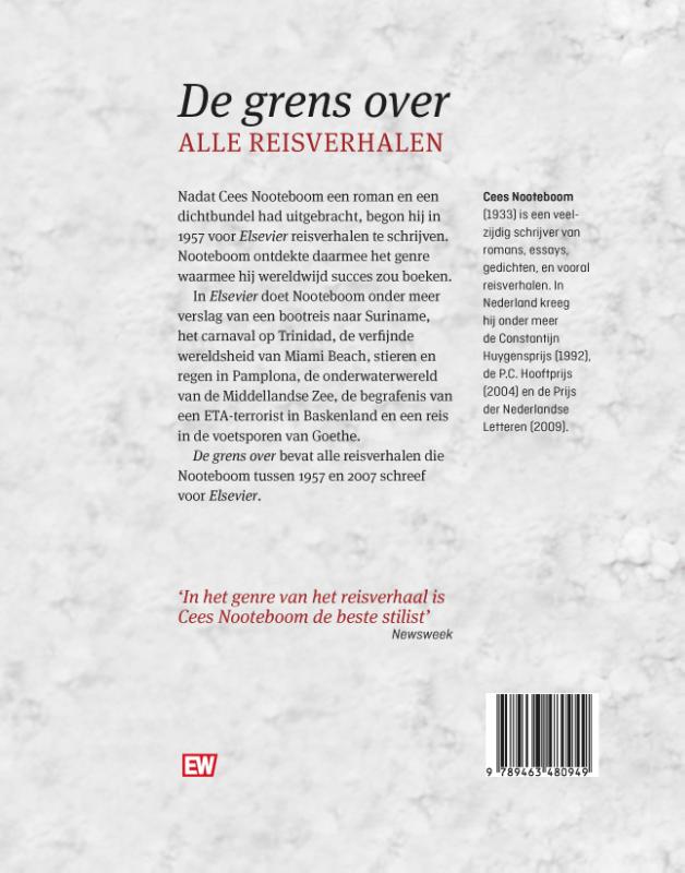 Achterkant van De grens over