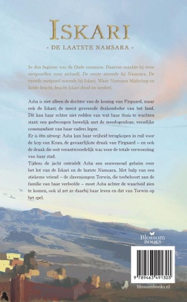 Achterkant van De laatste Namsara