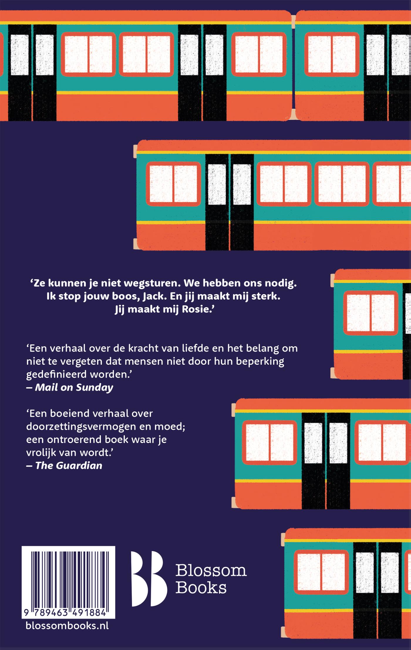Achterkant van Rosie hartje Jack