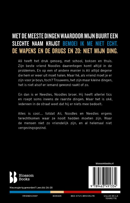 Achterkant van Toen ik de sterkste was