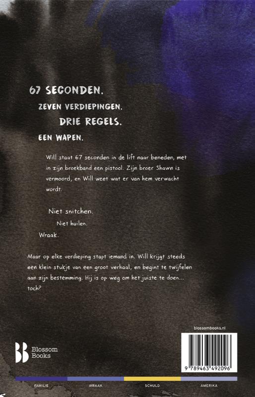 Achterkant van 67 seconden: de graphic novel
