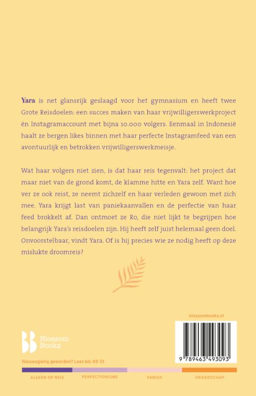 Achterkant van Het is hier helemaal (niet) perfect!