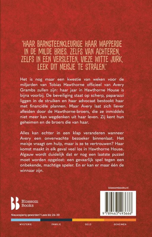 Achterkant van De laatste zet