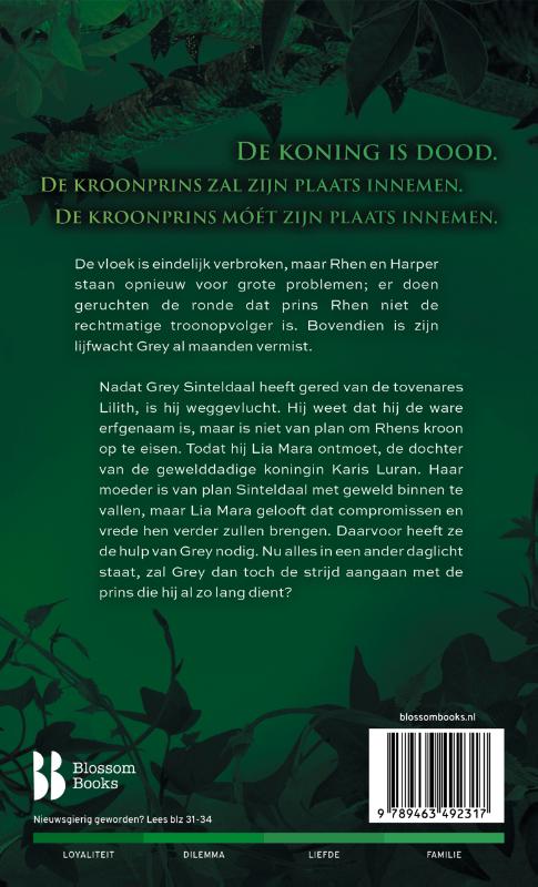 Achterkant van Een hart zo vurig