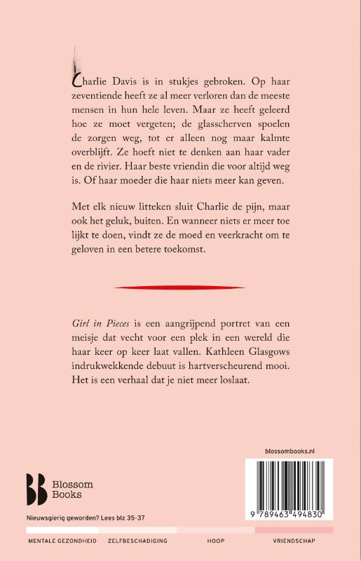 Achterkant van Girl in Pieces