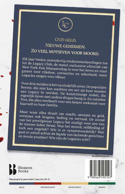 Achterkant van De Legacies