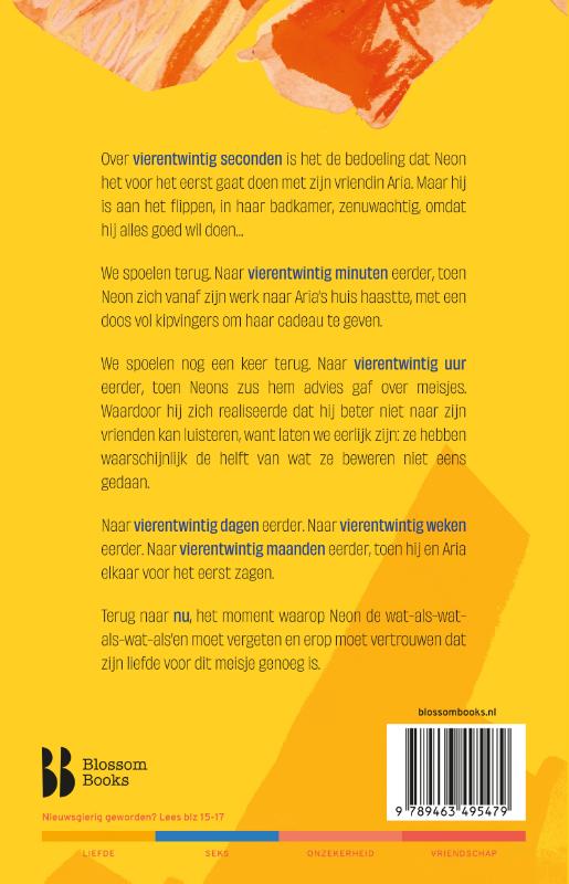 Achterkant van Vierentwintig seconden vanaf nu