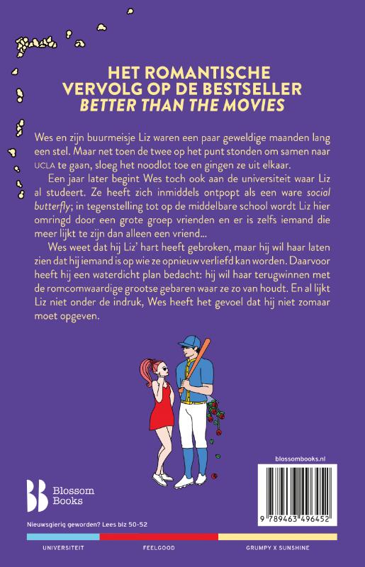 Achterkant van Nothing like the movies