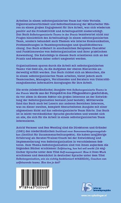 Achterkant van Selbstorganisierte Teams in der Praxis