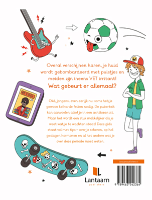 Achterkant van Guy talk