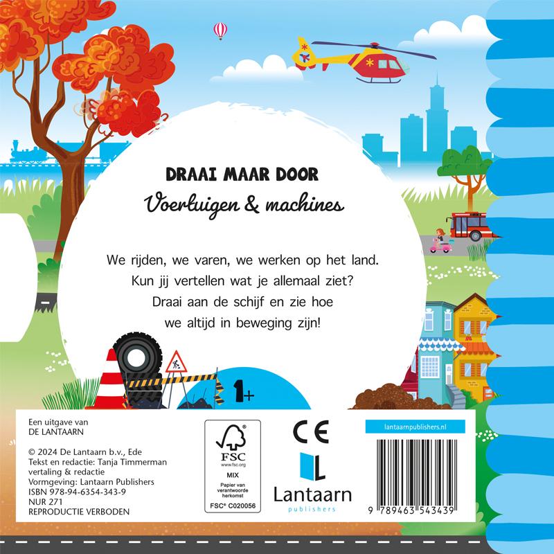 Achterkant van Draai maar door - Voertuigen & machines