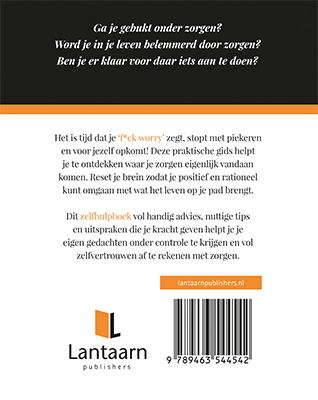 Achterkant van F*ck worry