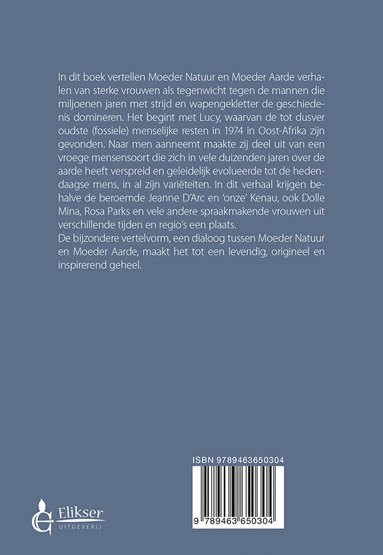 Achterkant van Verhalen van de oermoeders