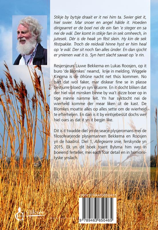 Achterkant van Moard yn 'e hite hei