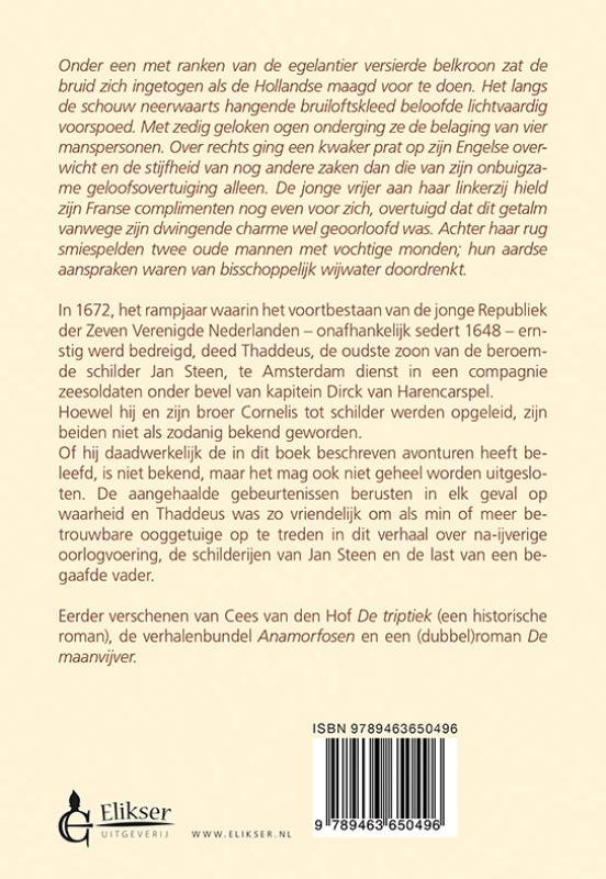 Achterkant van Thaddeus