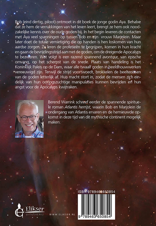 Achterkant van Van de goden bevrijd