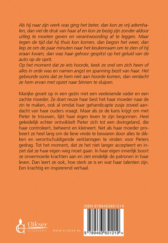 Achterkant van Loslaten in liefde