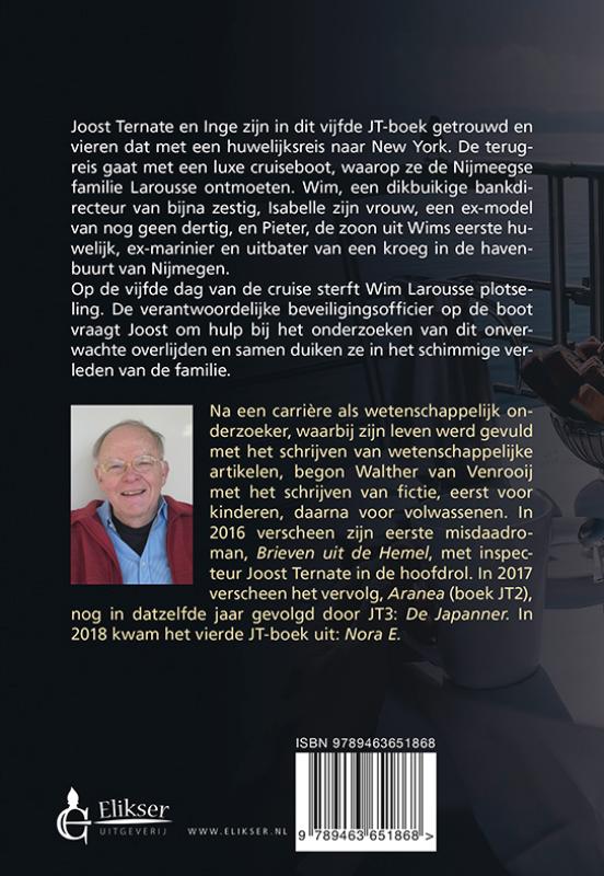 Achterkant van De cruise van de familie Larousse