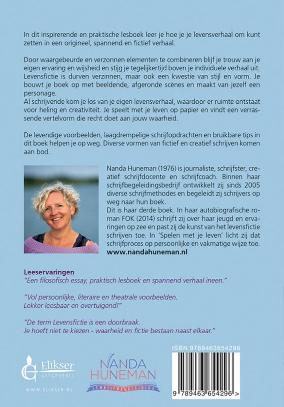Achterkant van Spelen met je leven