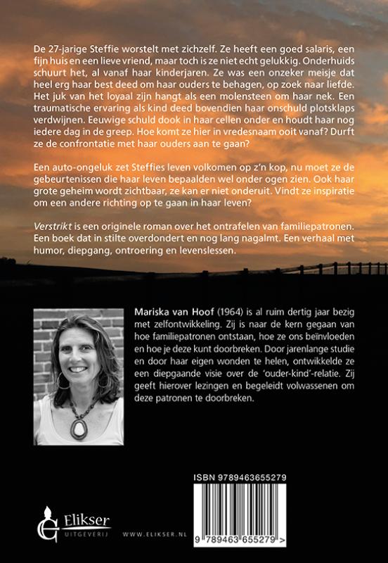 Achterkant van Verstrikt in familiepatronen