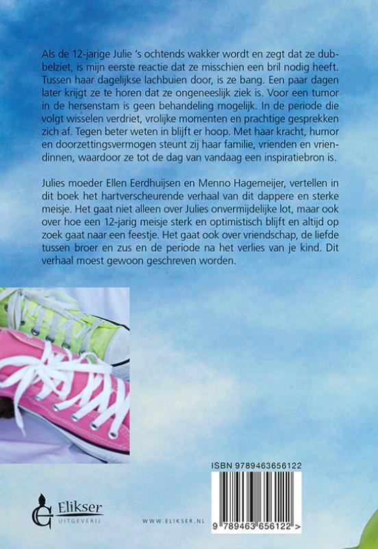 Achterkant van Altijd op zoek naar een feestje