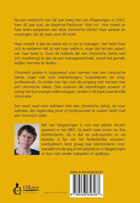 Achterkant van Chronisch anders