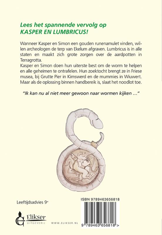 Achterkant van Amuletten en aardpotten