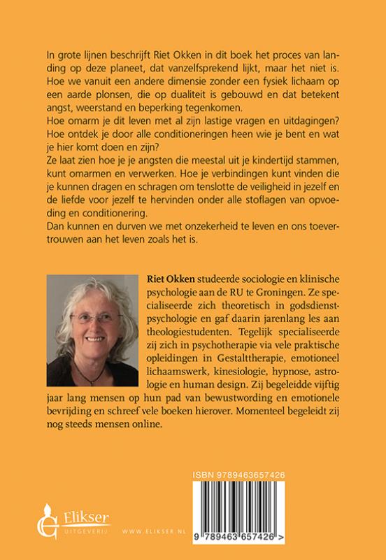 Achterkant van Landen op aarde
