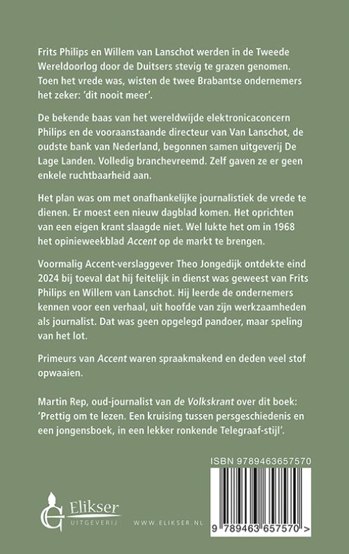 Achterkant van Accent