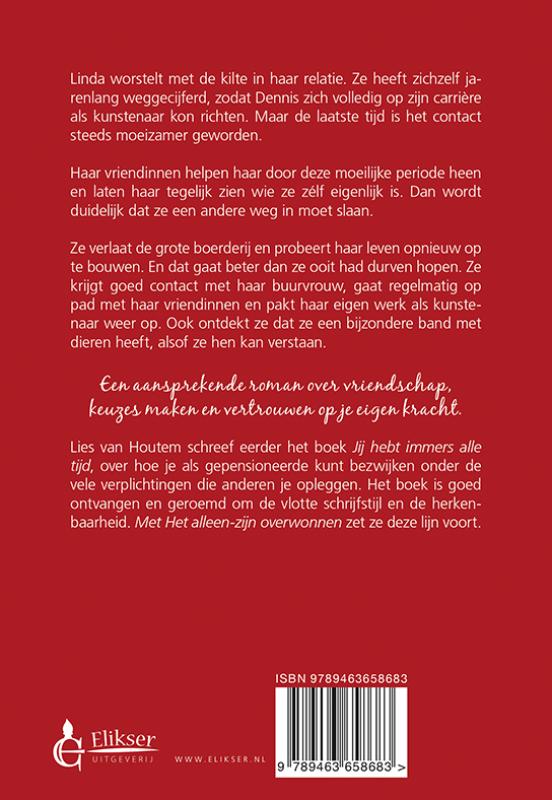 Achterkant van Het alleen-zijn overwonnen