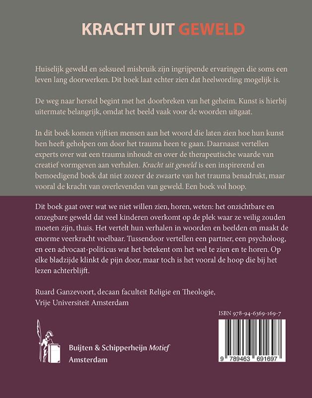Achterkant van Kracht uit geweld