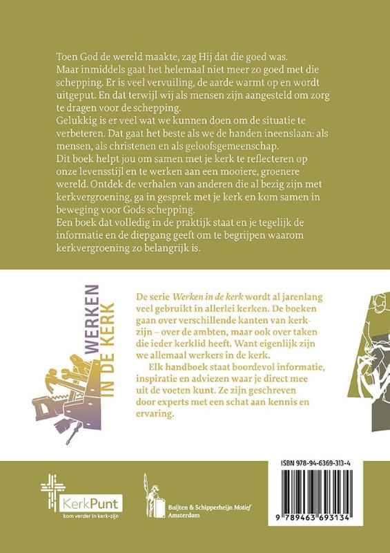 Achterkant van Handboek kerkvergroeners