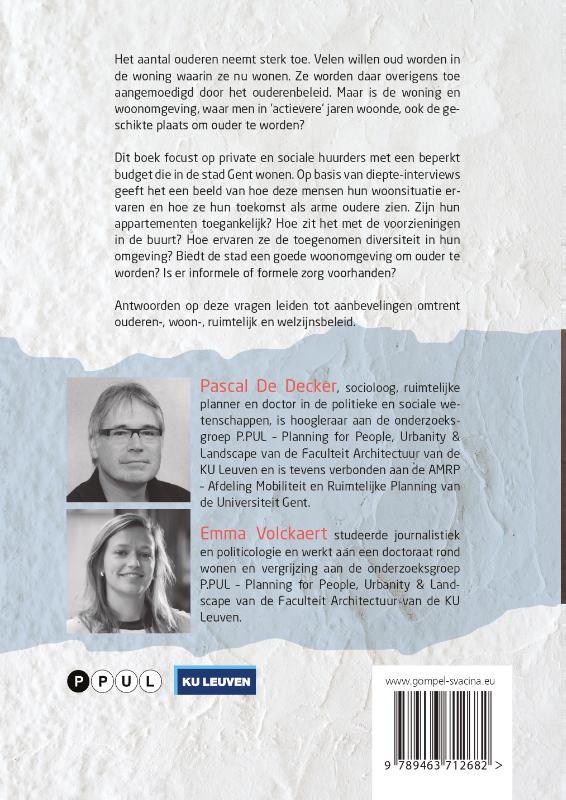 Achterkant van Oud, arm en huurder