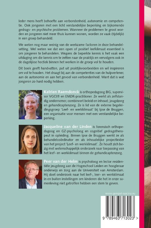 Achterkant van Leefklimaat in de praktijk