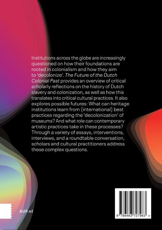 Achterkant van The Future of the Dutch Colonial Past
