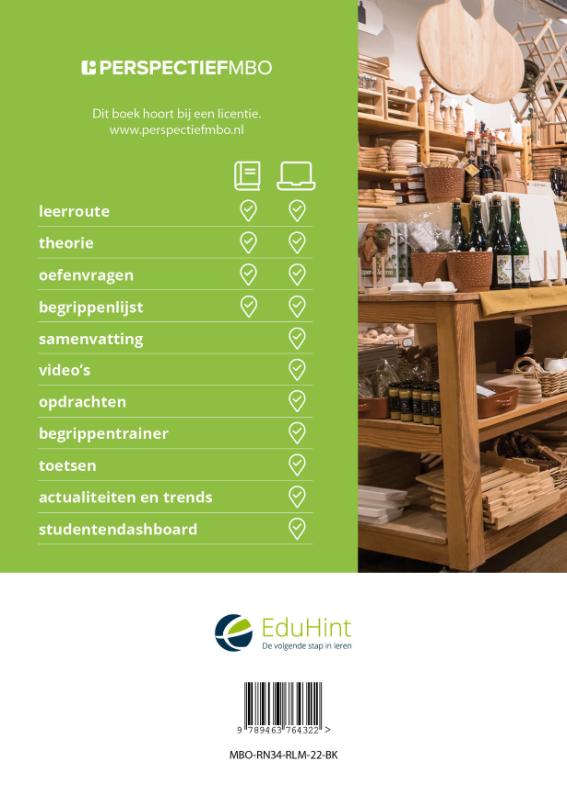 Achterkant van Retaillandschap en retailmarketing
